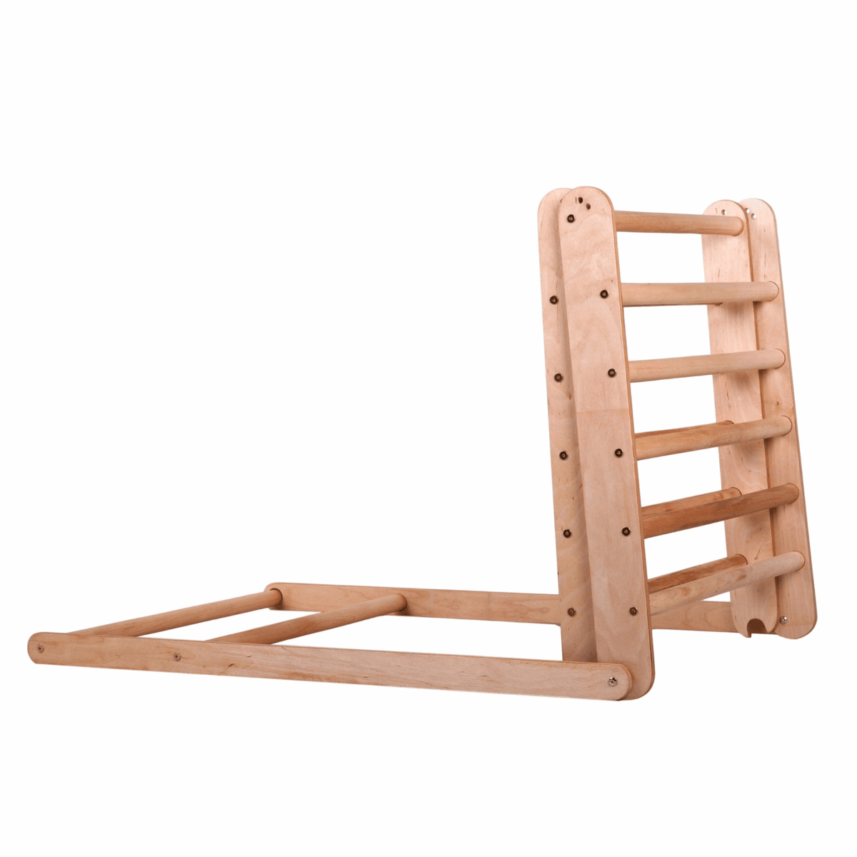 Kletterdreieck mit Rutsche | 55 cm | faltbar und leicht zu verstauen - Kletterling – einfach Kind sein