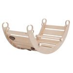 Kletterbogen MOON 3 in 1 | DARKWOOD | 42 x 98 x 47 cm | max. 50 kg | Sprossenwand geeignet - Kletterling – einfach Kind sein