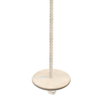 Liane - Tellerschaukel aus Baumwollseil und Birkenholz - Kletterling – einfach Kind sein