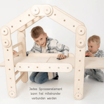 Modulares Kletterdreieck - Set ROBY | 58,5 cm | von Dreieck bis Komplettset wählbar | erweiterbar - Kletterling – einfach Kind sein