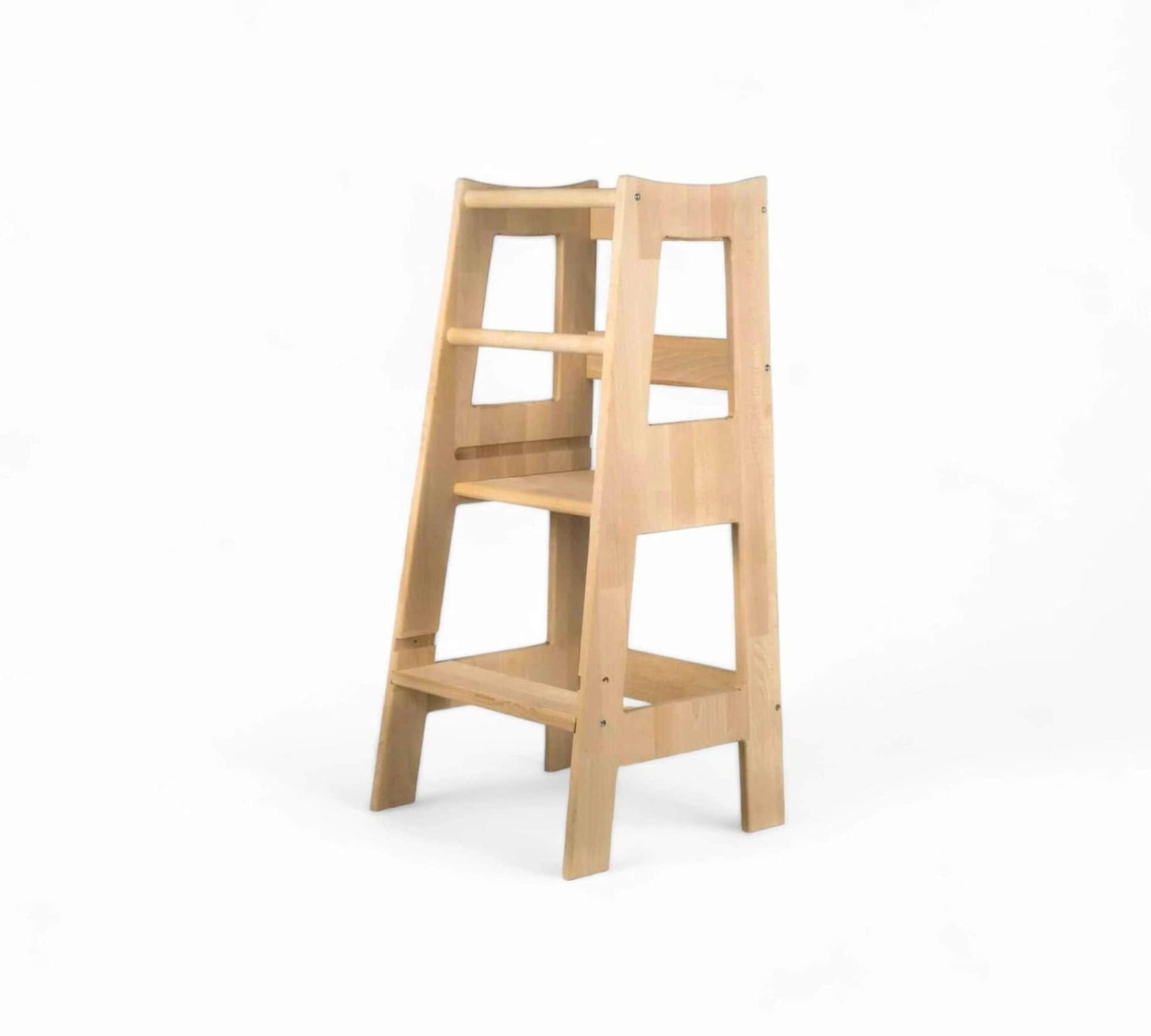 Lernturm aus massiver Buche von PeterundDepi unbehandelt - Kletterling – einfach Kind sein