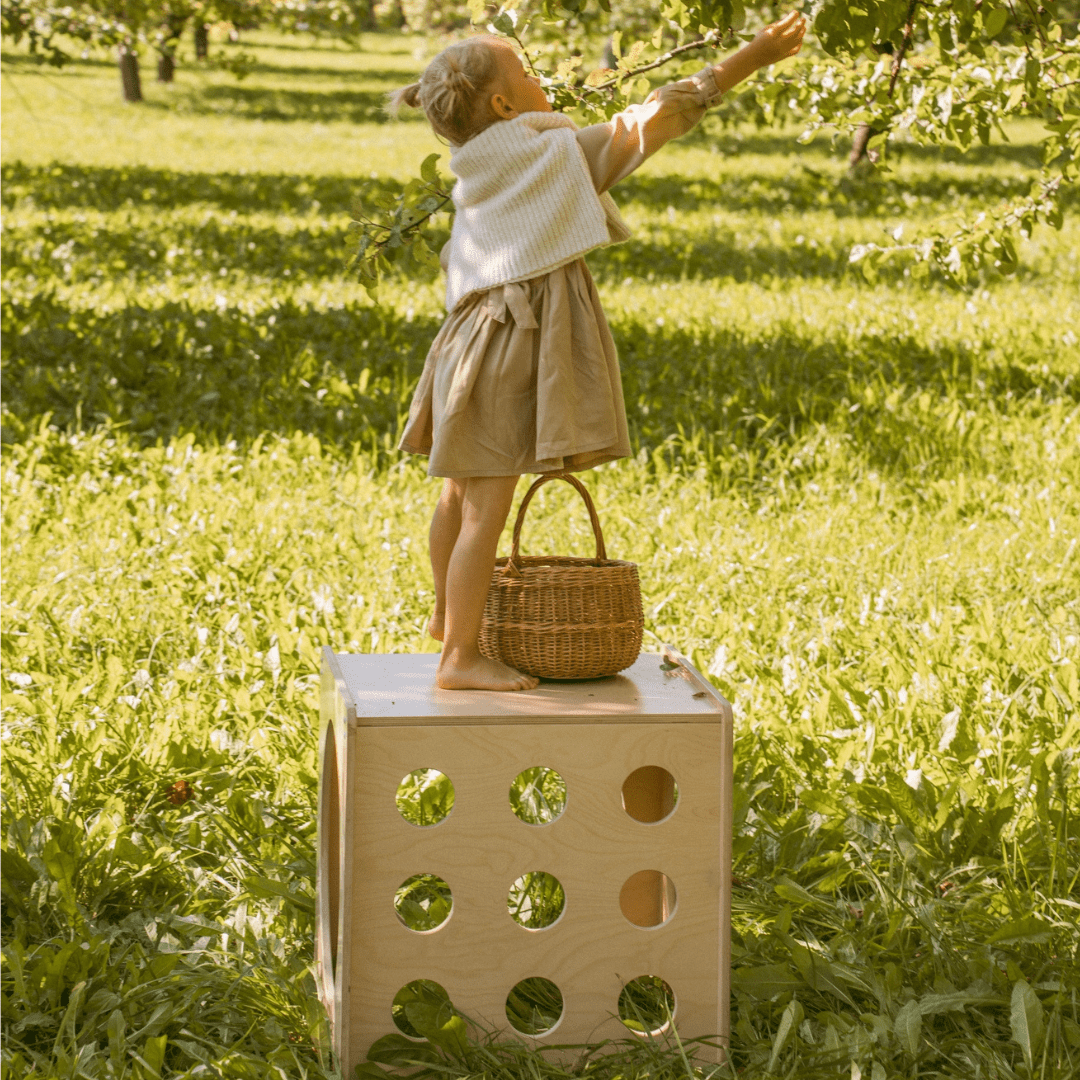 Kletterwürfel MOON CIRCLE | 58 x 58 cm | 1+ | 1 Teil | erweiterbar - Kletterling – einfach Kind sein
