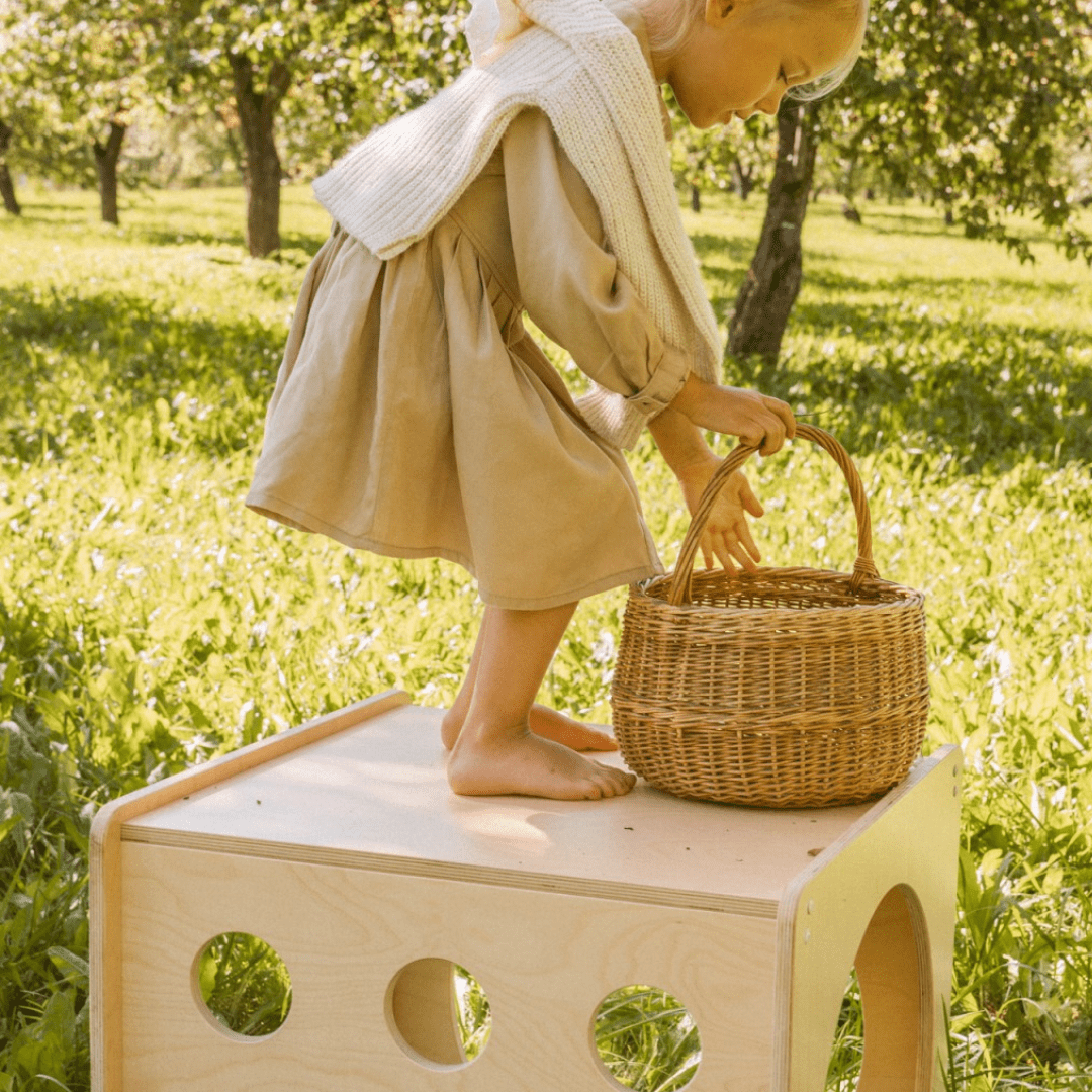 Kletterwürfel MOON CIRCLE | 58 x 58 cm | 1+ | 1 Teil | erweiterbar - Kletterling – einfach Kind sein