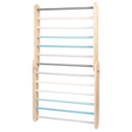 Kletterdreieck GO UP 2in1 | Sprossenwand | 68 - 144 cm | wandelbar | in 3 Farben | Zubehör erhältlich - Kletterling – einfach Kind sein