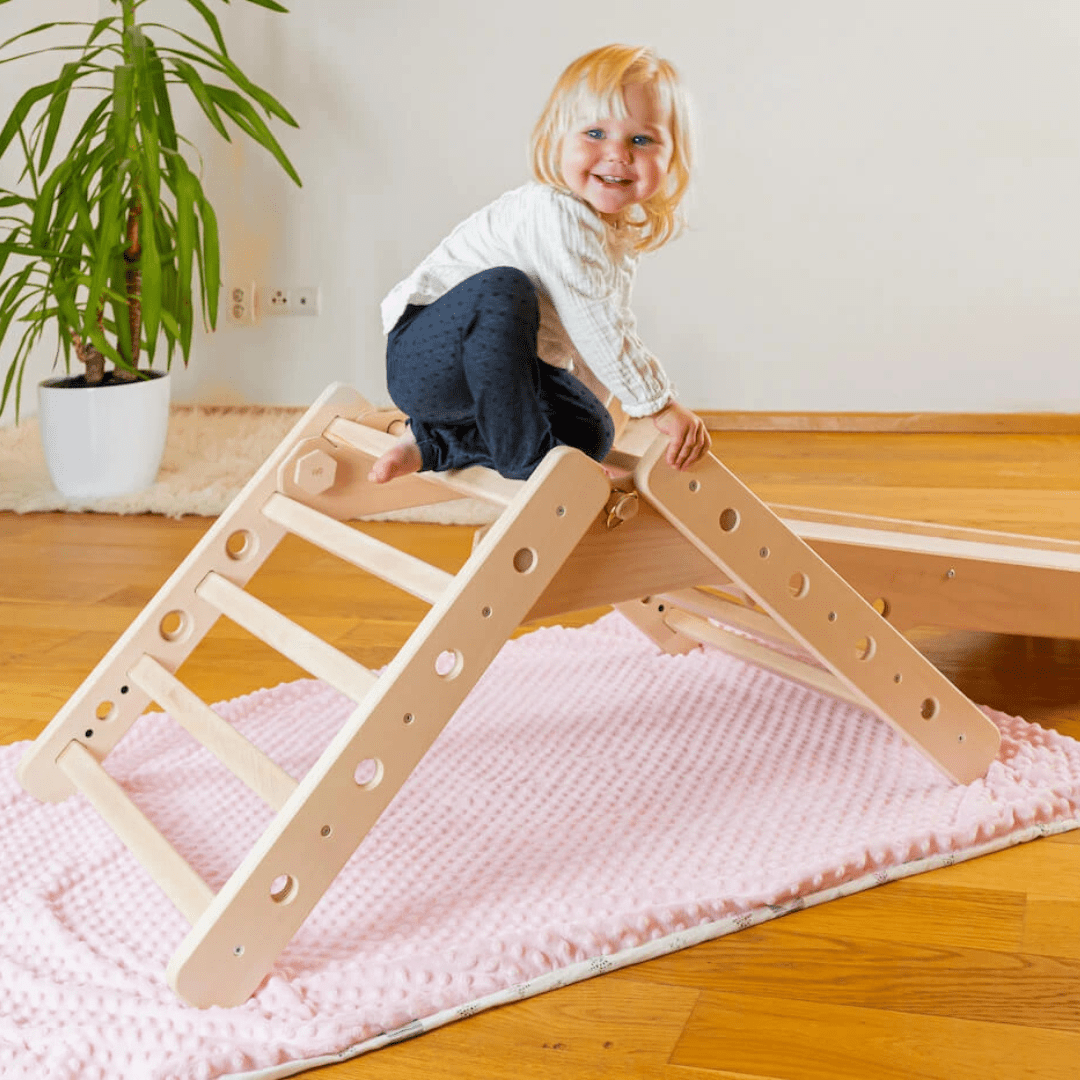 höhenverstellbares Kletterdreieck EMMA FROGGIE  | 54cm  |  180 kg belastbar  - Kletterling – einfach Kind sein