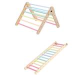 Kletterdreieck BEE BAR + Kletterleiter | 60 cm | Leiter 115 cm | in 3 Farben - Kletterling – einfach Kind sein