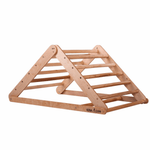 Kletterdreieck mit Rutsche | 55 cm | faltbar und leicht zu verstauen - Kletterling – einfach Kind sein