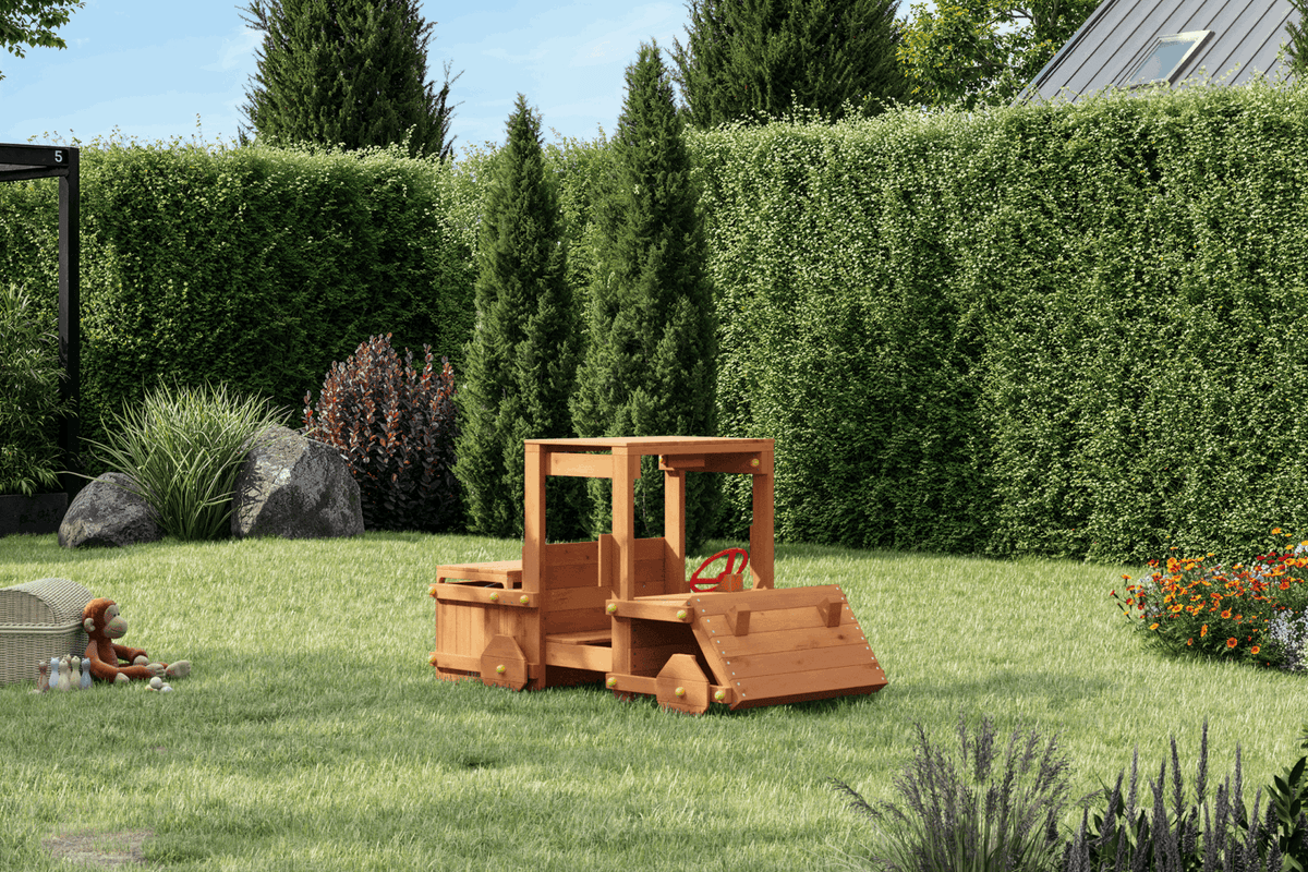 Garten Buggy teak - Kletterling – einfach Kind sein