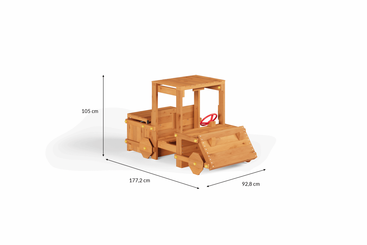 Garten Buggy teak - Kletterling – einfach Kind sein