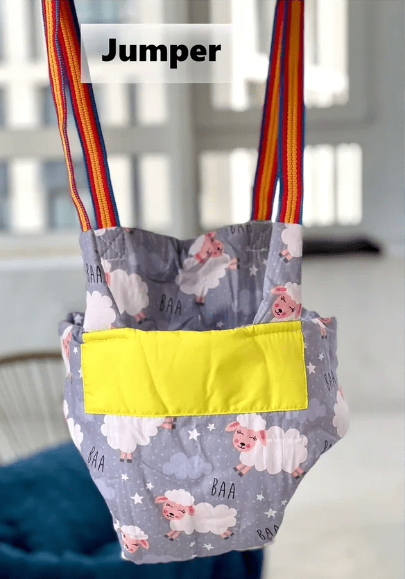 Baby Jumper | ab 5 Monaten bis ca. 5 Jahre | Die ersten Schritte springen - Kletterling – einfach Kind sein