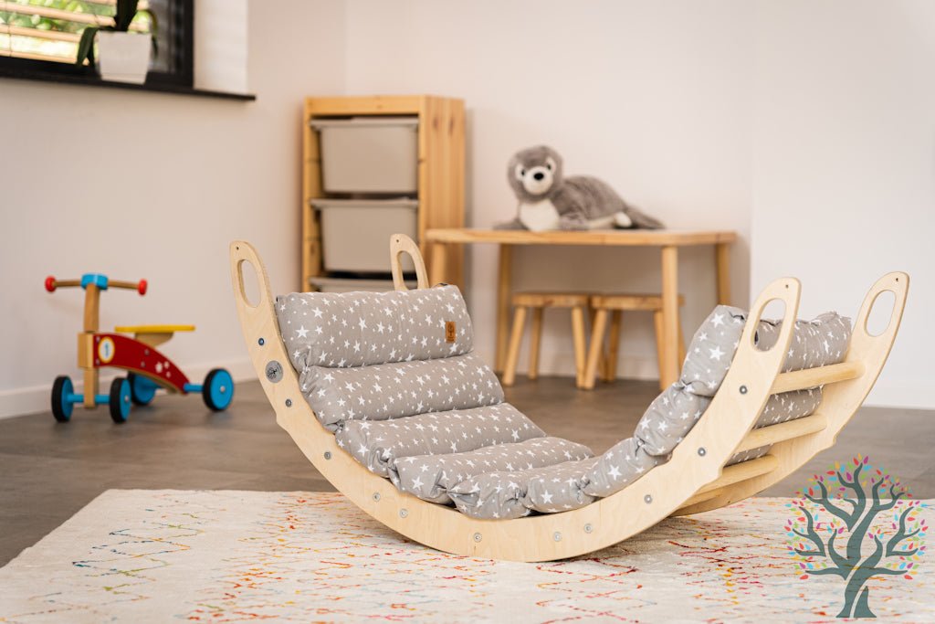 Faltbares Kletterdreieck - Set INSPIRATION | für Kitas zertifiziert | optional mit Kissen - Kletterling – einfach Kind sein