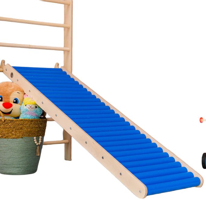 Rollenrutsche ROLL | in 3 Längen wählbar | für alle Kletterdreiecke & Sprossenwände - Kletterling – einfach Kind sein