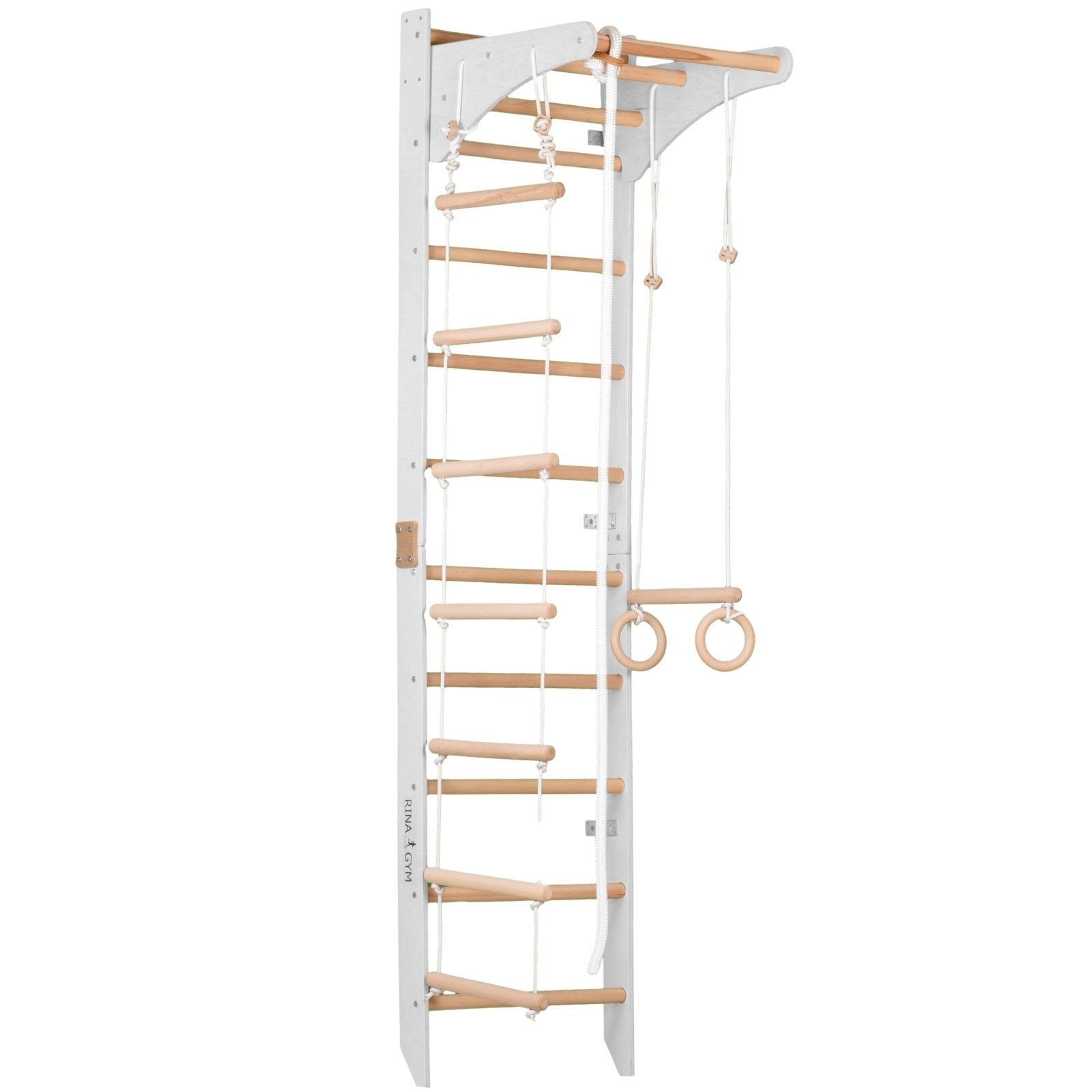 Sprossenwand 100 kg | 230x53 cm | Klimmzug | extra schmal | extra hoch - Kletterling – einfach Kind sein