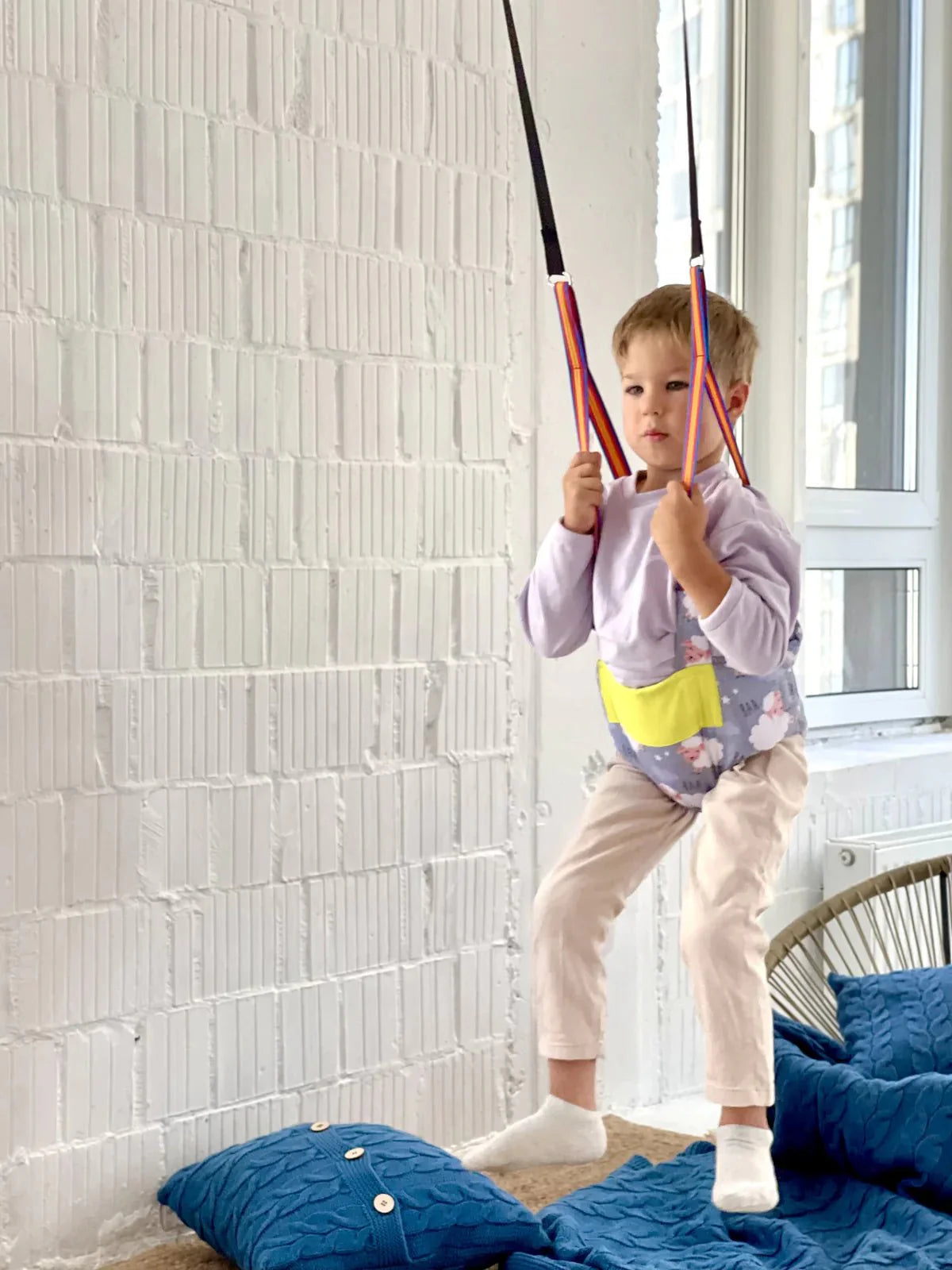 Baby Jumper | ab 5 Monaten bis ca. 5 Jahre | Die ersten Schritte springen - Kletterling – einfach Kind sein