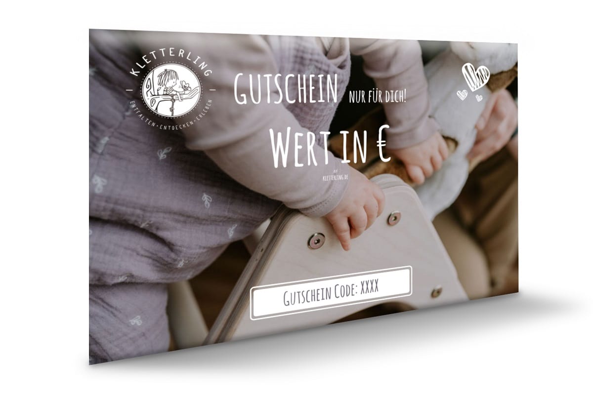 Kletterling Gutschein - Kletterling – einfach Kind sein