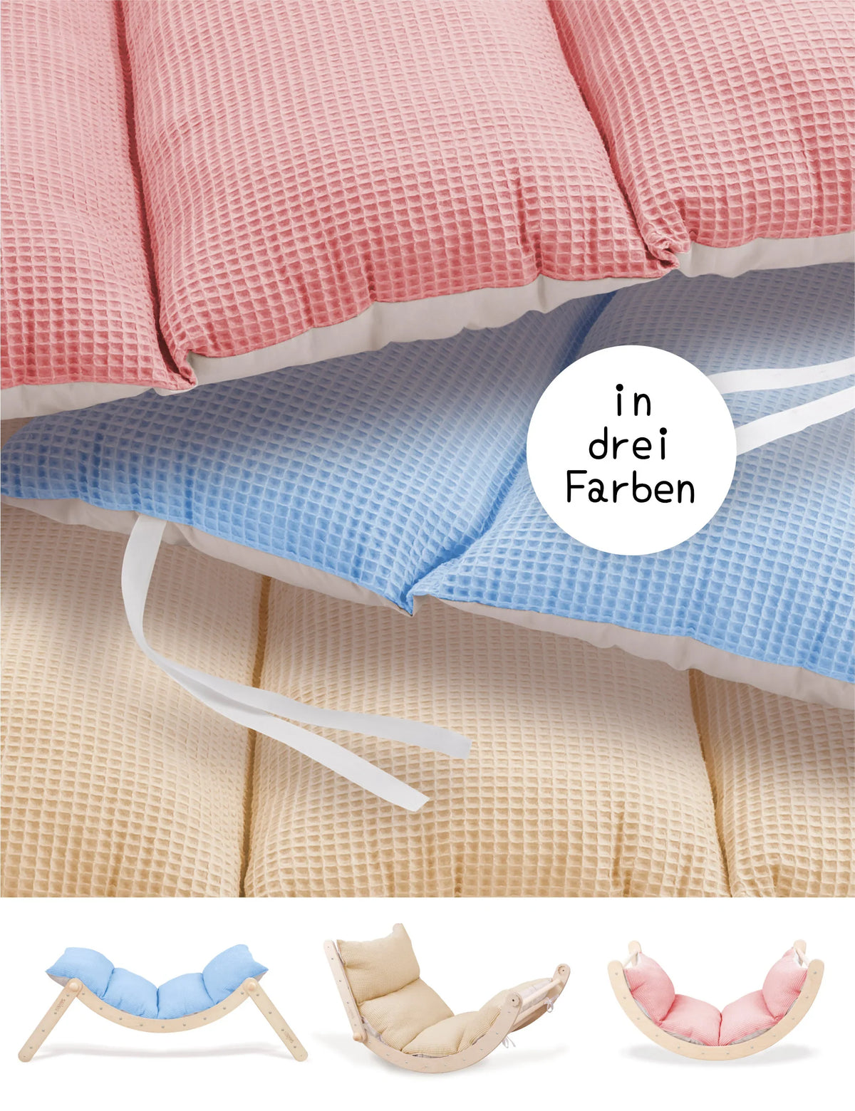 Klettergerüst ZAUBERBERG KLEIN | 2 Module | Sprossenstieg + Bogen | 51 cm | Zubehör erhältlich | erweiterbar - Kletterling – einfach Kind sein