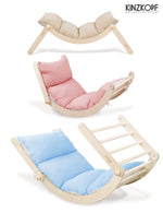 Klettergerüst ZAUBERBERG GROSS | 3 Module | 2x Sprossenstieg + Bogen | 72 cm | Zubehör erhältlich | erweiterbar - Kletterling – einfach Kind sein