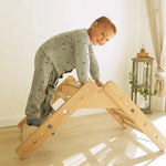 Kletterdreieck  | EMMA 2in1 | 46cm  |  180 kg belastbar | 1–4 Jahre | kompakt & flexibel - Kletterling – einfach Kind sein