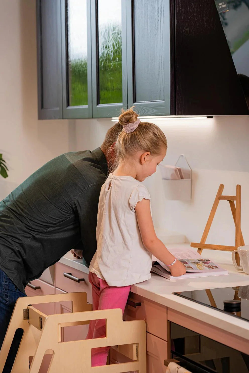 Lilo Lernturm – Der schmalste klappbare Lernturm der Welt - nur 4,5 cm breit und bis 90kg belastbar - Kletterling – einfach Kind sein