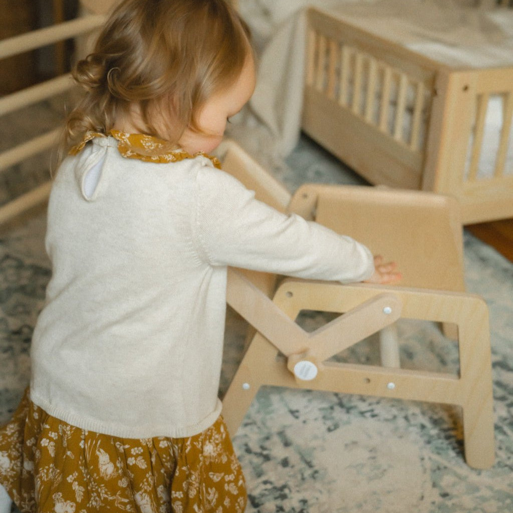 Happymoon Sensory Table With Chair/Stepping Stool - Kletterling – einfach Kind sein