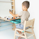 Happymoon Sensory Table With Chair/Stepping Stool - Kletterling – einfach Kind sein