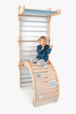 Happymoon Blue Stones Rocker 3 in 1 - Kletterling – einfach Kind sein