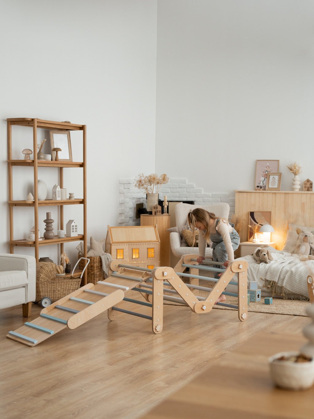 Happmoon Blue Bar Ramp - Kletterling – einfach Kind sein