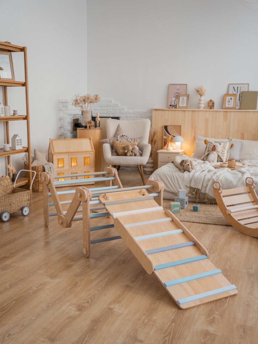 Happmoon Blue Bar Ramp - Kletterling – einfach Kind sein