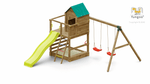 Spielturm Jarcas4: Das ultimative Spielparadies für Ihren Garten! - Kletterling – einfach Kind sein