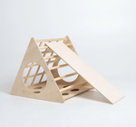 Kletterdreieck mit Sensorik - Paneelen | 4 unterschiedliche Seiten | ab 1 Jahr - Kletterling – einfach Kind sein