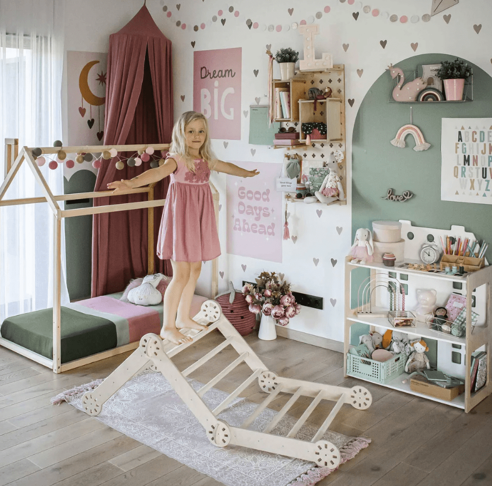 Transformierbares Kletterdreieck | 6 verschiedene Positionen | ab 2 jahren - Kletterling – einfach Kind sein