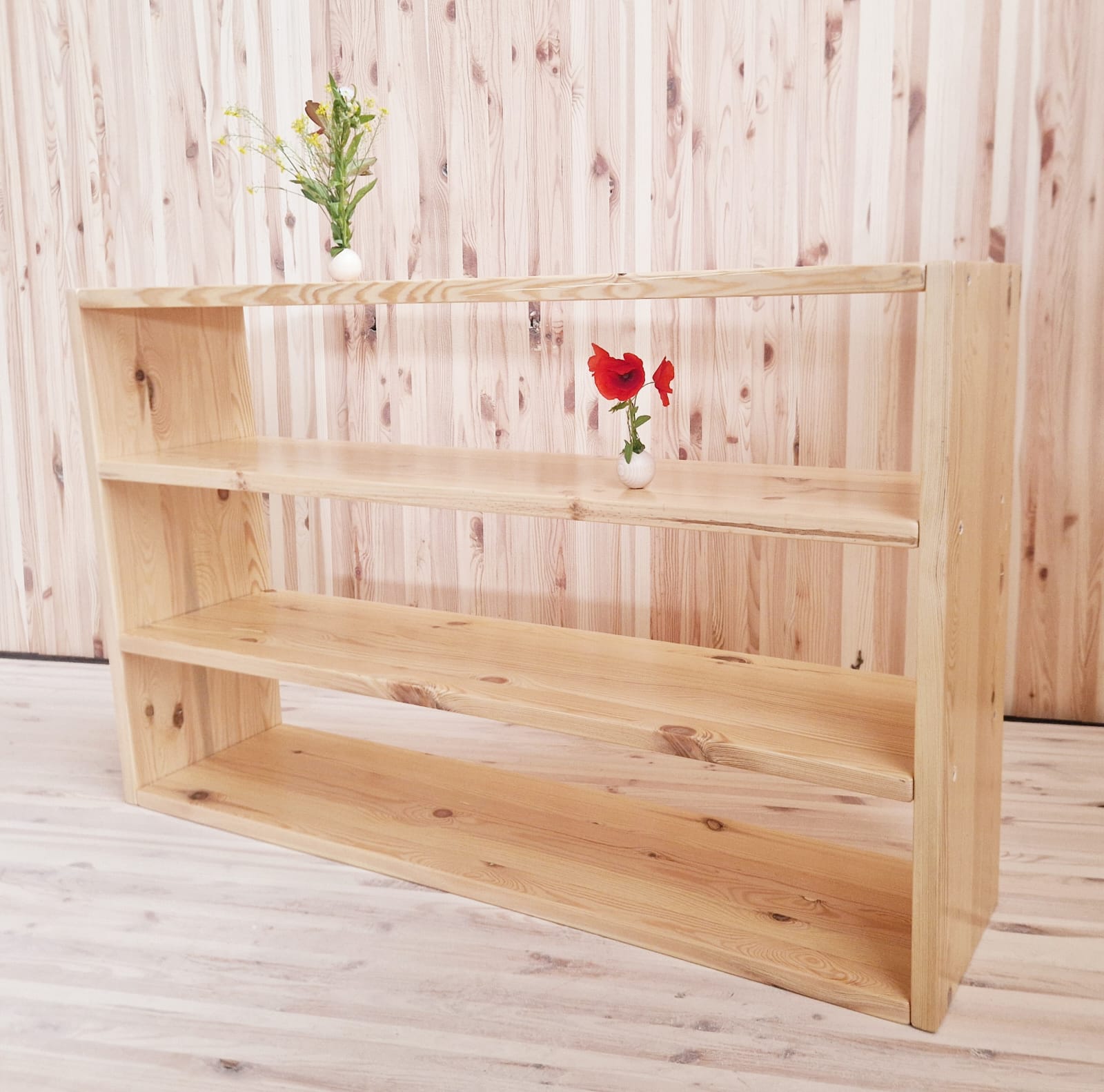 Bücherregal ROOT | aus Kiefernholz | lackiert od. Farbe | Maßanfertigung - Kletterling – einfach Kind sein