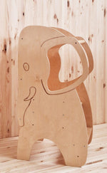 Lernturm Elefant in Blau oder Natur - Kletterling – einfach Kind sein