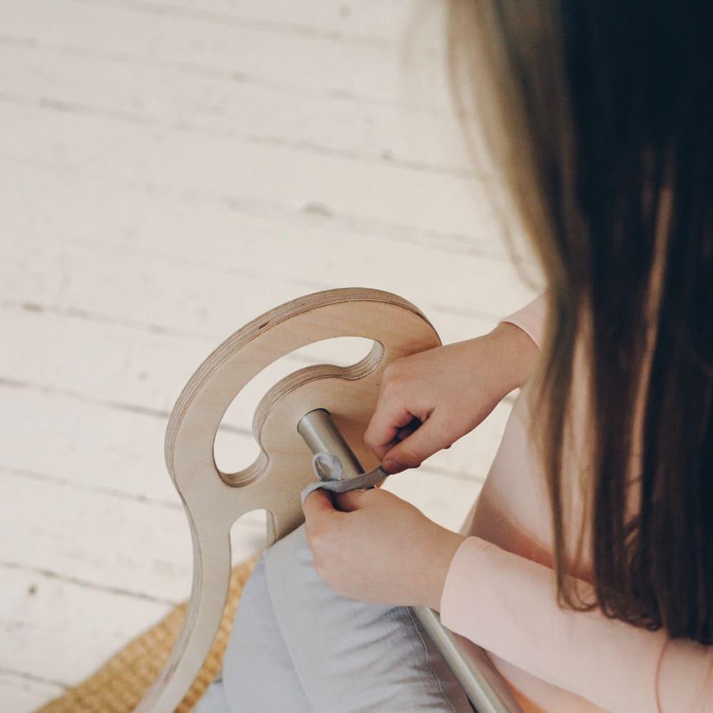 Kissen für Montessori Wippe (auch faltbar und XXL) von KateHaa - Kletterling – einfach Kind sein