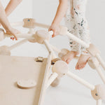 Indoor - Klettergerüst "Waben - Kletterkuppel" - Kletterling – einfach Kind sein