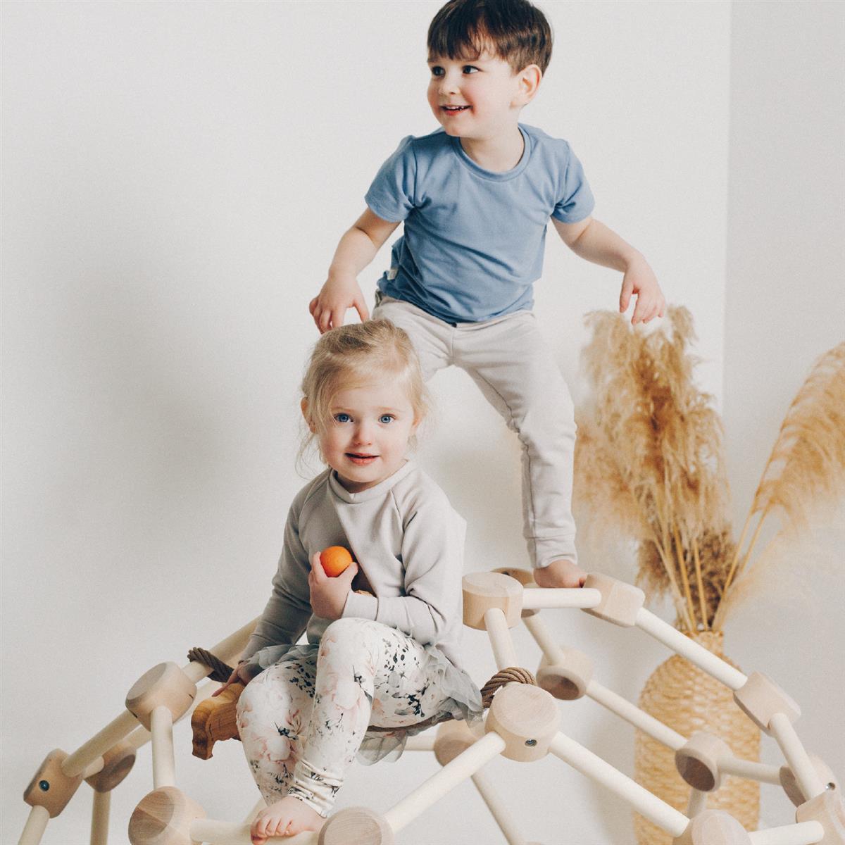 Kuschelige Spielmatte für das Klettergerüst Indoor – ein Paradies für kleine Entdecker - Kletterling – einfach Kind sein