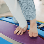 Spielset "Energetic" pastell - XXL Bogen mit Rutsche und Kissen - Kletterling – einfach Kind sein