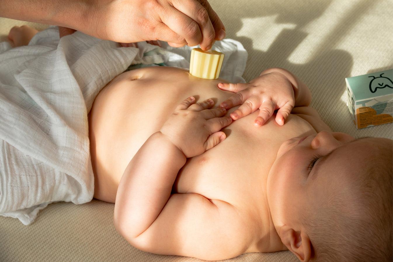 Bäuchlein Massage Stick 100% Bio Kakao - Butter 20g von YUKIES - Kletterling – einfach Kind sein