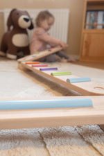 Balance Balken Set mit Hindernissen von PeterundDepi - Kletterling – einfach Kind sein