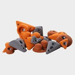 Kletterwand BK INDOOR aus 4 Teilen | 236 cm x 156 cm | inkl. 30 Griffen | 80 Loch - Kletterling – einfach Kind sein