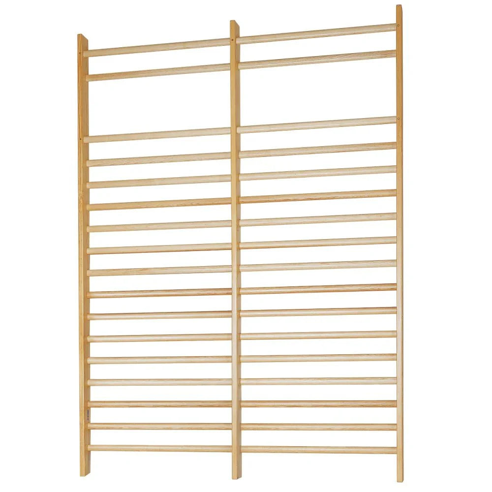 Sprossenwand DOPPEL THIEME | Zwei Sprossenfelder | 260 (opt: 280) x 200 x 14 cm - Kletterling – einfach Kind sein