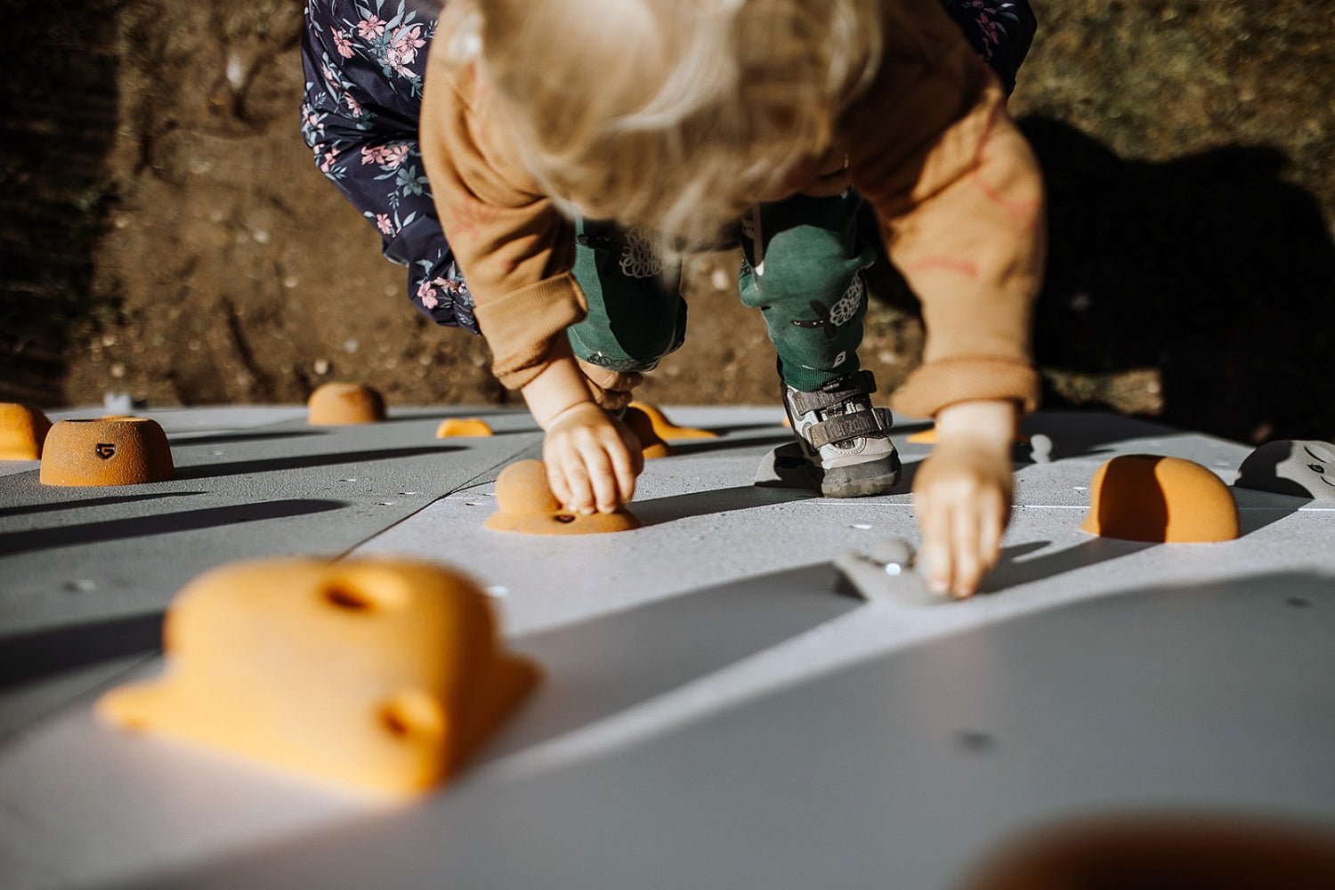 Einzelelement Kletterwand BK OUTDOOR | 118 x 78 cm | 20 Loch - Kletterling – einfach Kind sein