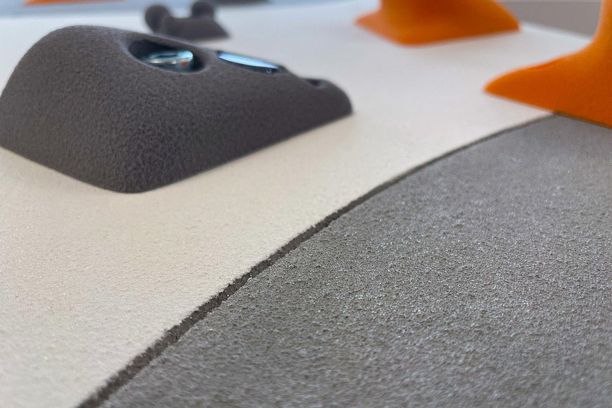 Einzelelement BK Dreieck links | Kletterwand BK OUTDOOR | 118 x 78 cm | 9 Loch - Kletterling – einfach Kind sein