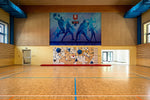 Kletterwand BK INDOOR aus 8 Teilen | 236 cm x 312 cm | inkl. 60 Griffen | 160 Loch - Kletterling – einfach Kind sein