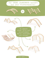 ZAUBERBERG, groß ohne Zubehör - Kletterling – einfach Kind sein