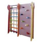 Klettergerüst für den Garten mit 4 verschiedenen Kletterwegen - Kletterling – einfach Kind sein