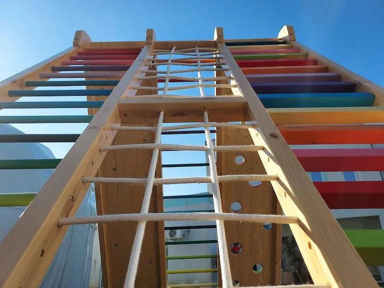 klappbares Klettergerüst ROOT MAXI | IN & OUTDOOR | 200 cm | verstaubar - Kletterling – einfach Kind sein