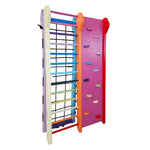 140cm hohes Klettergerüst mit 4 Kletterrouten für Drinnen und Draußen - Kletterling – einfach Kind sein