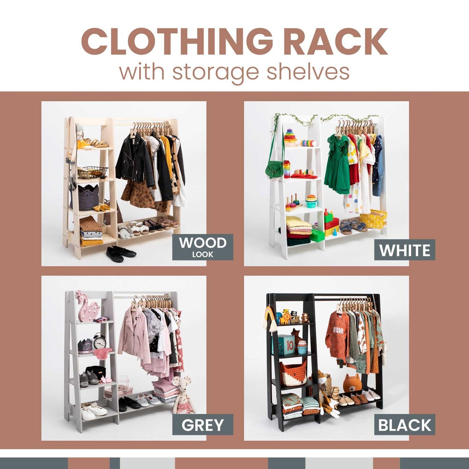 Kinderkleiderschrank nach Montessori - Kletterling – einfach Kind sein