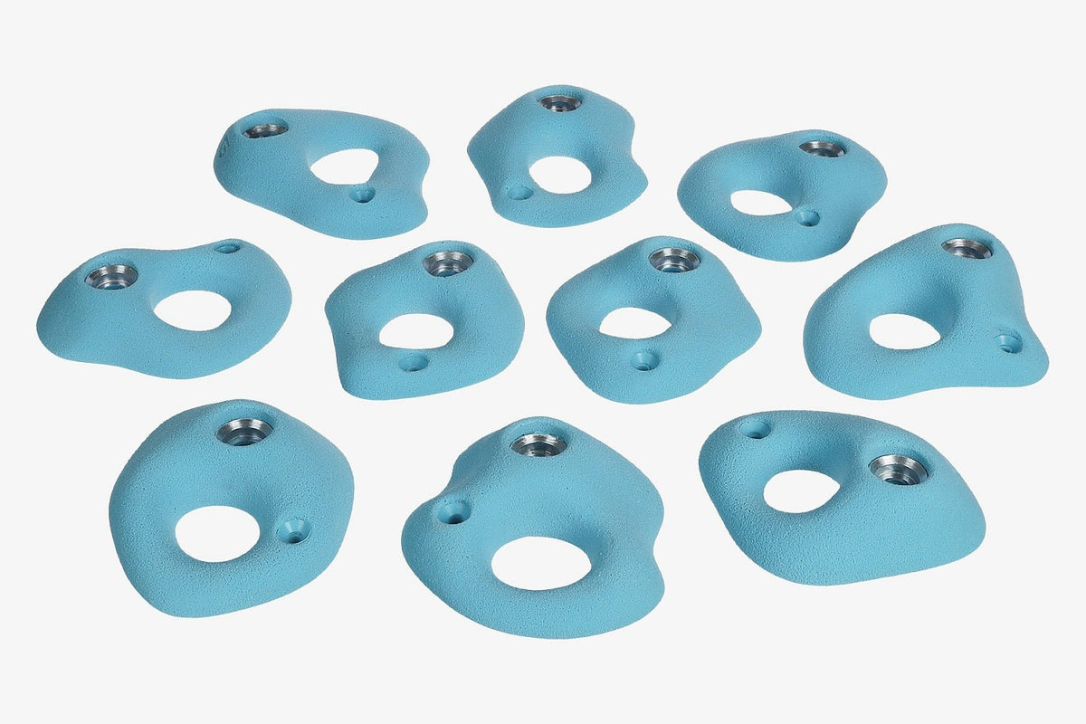 Klettergriffe "Mini" BK IN & OUTDOOR | 10 Stück | Zubehör BK Kletterwände - Kletterling – einfach Kind sein